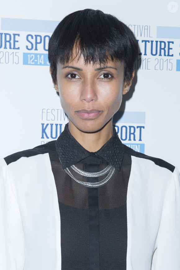 Sonia Rolland - Présentation du festival "Kulture Sport" lors d'une conférence de presse au cinéma Panthéon, à Paris le 24 novembre 2014