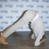 Valeria Bruni Tedeschi, posture Yoga - Présentation du festival "Kulture Sport" lors d'une conférence de presse au cinéma Panthéon, à Paris le 24 novembre 2014. Le festival "Kulture Sport" se tiendra du 12 au 14 juin 2015 à Bayonne.24/11/2014 - Paris