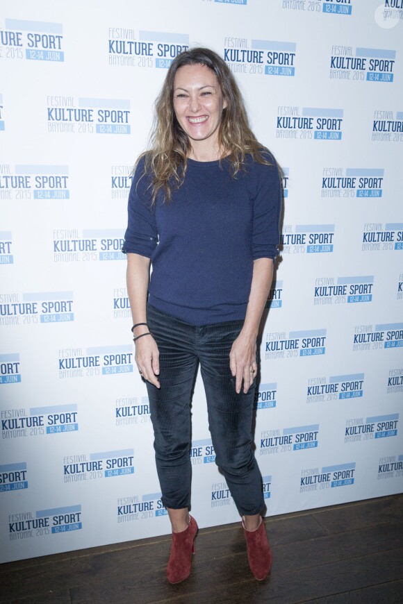 Karole Rocher - Présentation du festival "Kulture Sport" lors d'une conférence de presse au cinéma Panthéon, à Paris le 24 novembre 2014