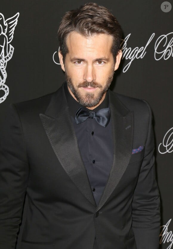 Ryan Reynolds (smoking Gucci) à la soirée "Angel Ball 2014" à New York, le 20 octobre 2014.