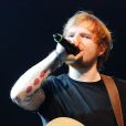  Ed Sheeran en concert &agrave; Paris, le 27 novembre 2014. 
