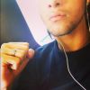 Tarek soutient sa soeur Nabilla, détenue à la prison pour femmes de Versailles, le 28 novembre 2014.