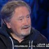 A la cinquième minute de la vidéo, l'acteur Victor Lanoux évoque sa tentative de suicide manquée sur le plateau de "Salut les Terriens !" sur Canal+. Samedi 29 novembre 2014.