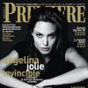 Angelina Jolie en couverture du magazine Première pour le mois de décembre 2014.