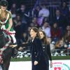 Jennifer Gates, La princesse Caroline de Hanovre lors de l'épreuve Style & Sport Competition for AMADE au troisième jour du Gucci Paris Masters à Villepinte le 6 décembre 2014