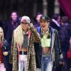 Edwina Tops-Alexander, Charlotte Casiraghi lors de l’épreuve Style & Sport Competition for AMADE au troisième jour du Gucci Paris Masters à Villepinte le 6 décembre 2014