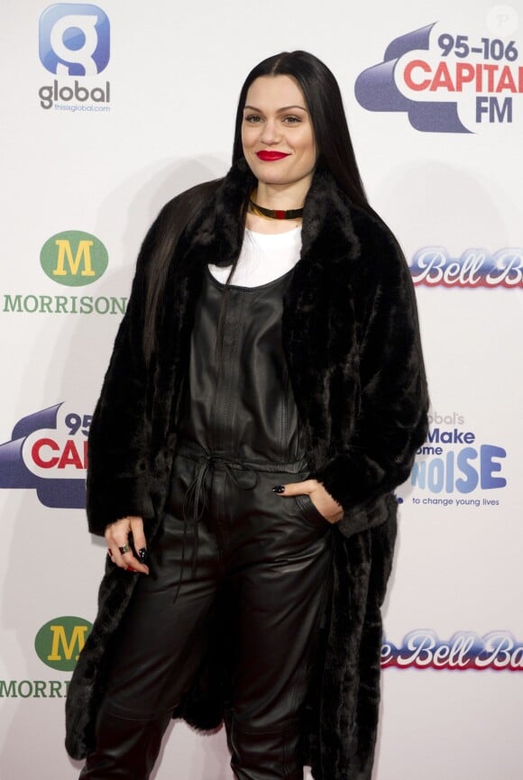 Jessie J assiste au concert Jingle Bell Ball de la radio Capital FM à l'O2 Arena. Londres, le 7 décembre 2014.