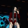 Jessie J preste lors du concert Jingle Bell Ball de la radio Capital FM à l'O2 Arena. Londres, le 7 décembre 2014.