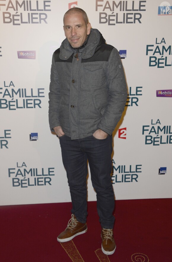 Medi Sadoun à l'Avant-première du film "La Famille Bélier" au Grand Rex à Paris, le 9 décembre 2014.