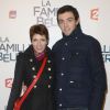 Elizabeth Bourgine et son fils Jules à l' Avant-première du film "La Famille Bélier" au Grand Rex à Paris, le 9 décembre 2014.