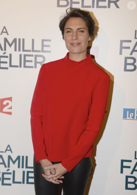 Alessandra Sublet à l' Avant-première du film "La Famille Bélier" au Grand Rex à Paris, le 9 décembre 2014.