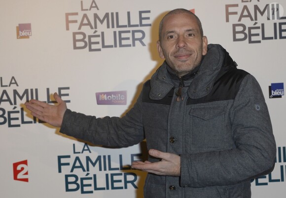 Medi Sadoun lors de l'avant première du film La Famille Bélier au cinéma le Grand Rex à Paris le 9 décembre 2014.