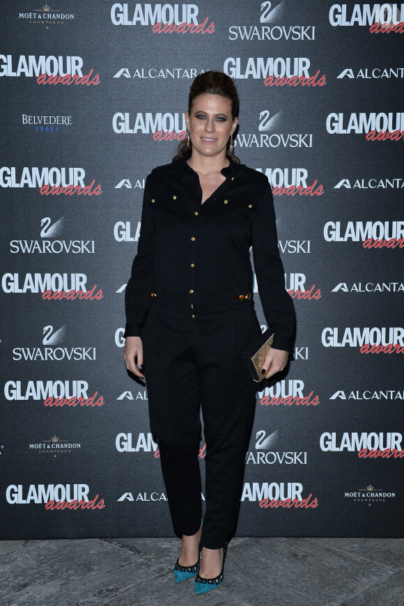 Francesca Versace assiste à la première édition des Glamour Awards organisés par Glamour Italia. Milan, le 11 décembre 2014.