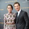 Keira Knightley et Benedict Cumberbatch - Avant-première du film "The Imitation Game" au Ziegfeld Theater à New York le 17 novembre 2014