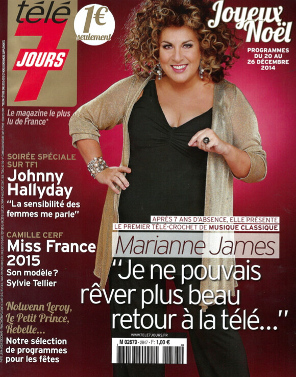 Magazine Télé 7 Jours du 20 au 26 décembre 2014.