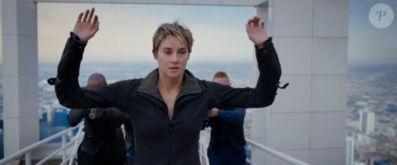 Shailene Woodley dans Divergente 2 : L'Insurrection. (capture d'écran)