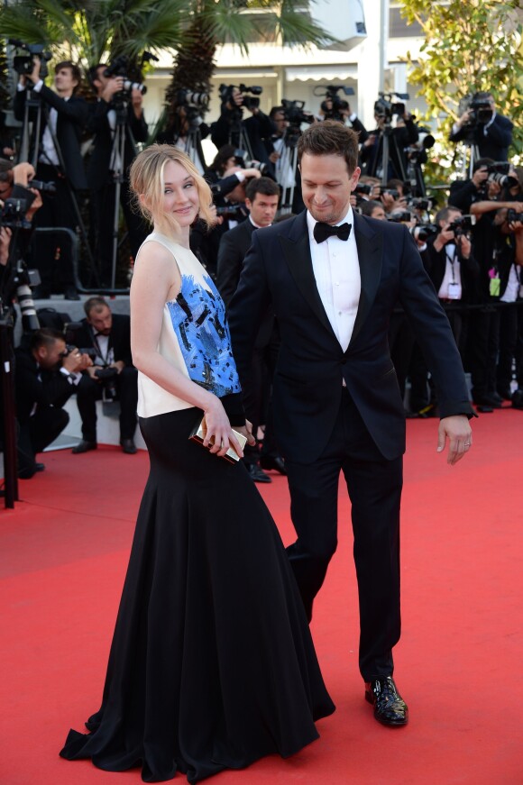Josh Charles et Sophie Flack au Festival de Cannes, le 20 mai 2014.