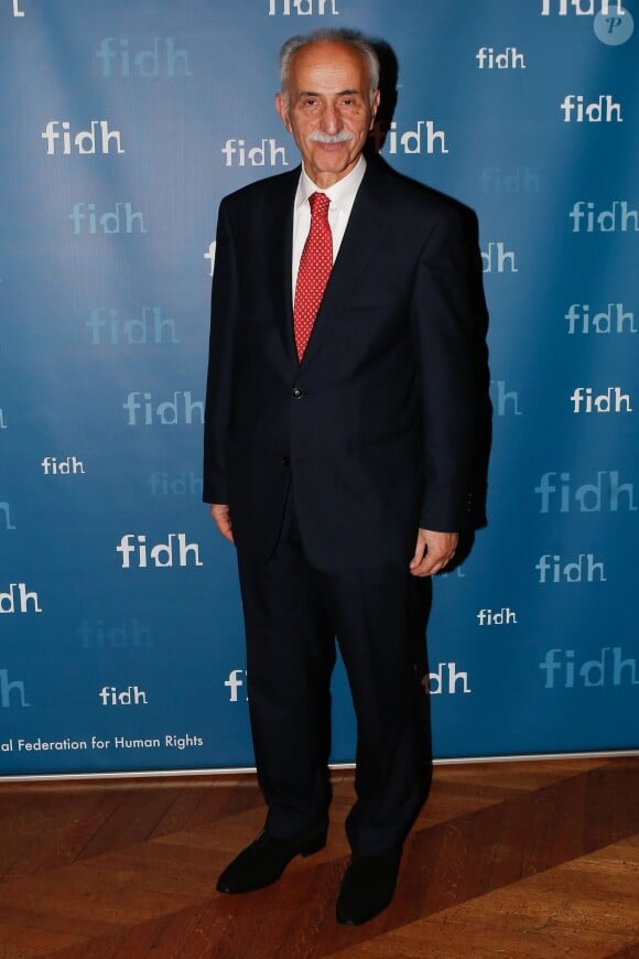 Exclusif - Karim Lahidji (président de la FIDH) - Soirée annuelle de la FIDH (Fédération Internationale des ligues de Droits de l'Homme) à l'Hôtel de Ville à Paris, le 8 décembre 2014.