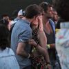 Dianna Agron et son petit ami Thomas Cocquerel lors du 2e jour du festival de Coachella, le 12 avril 2014.