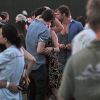 Dianna Agron et son petit ami Thomas Cocquerel lors du 2e jour du festival de Coachella, le 12 avril 2014.