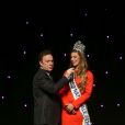 Julien Lepers anime l'élection de Miss Nationale 2015 au Royal Variétés à Arras. Cette année c'est Miss Paris, Allison Evrard qui a remporté le concours. Le 13 décembre 2014.