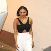 Melanie Brown à la sortie des studios de l'émission "X-Factor" à l'issue de la demi-finale. Le 7 décembre 2014 