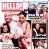 Mel B et son mari en couverture du magazine Hello! en kiosque le 15 décembre 2014.