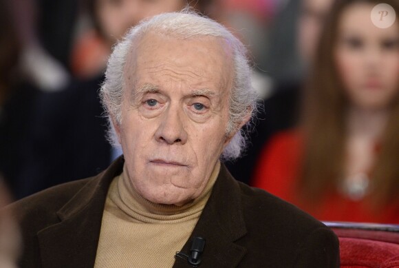 Jacques Balutin - Enregistrement de l'émission "Vivement Dimanche" à Paris le 16 décembre 2014. L'émission sera diffusée le 04 Janvier 2015.16/12/2014 - Paris