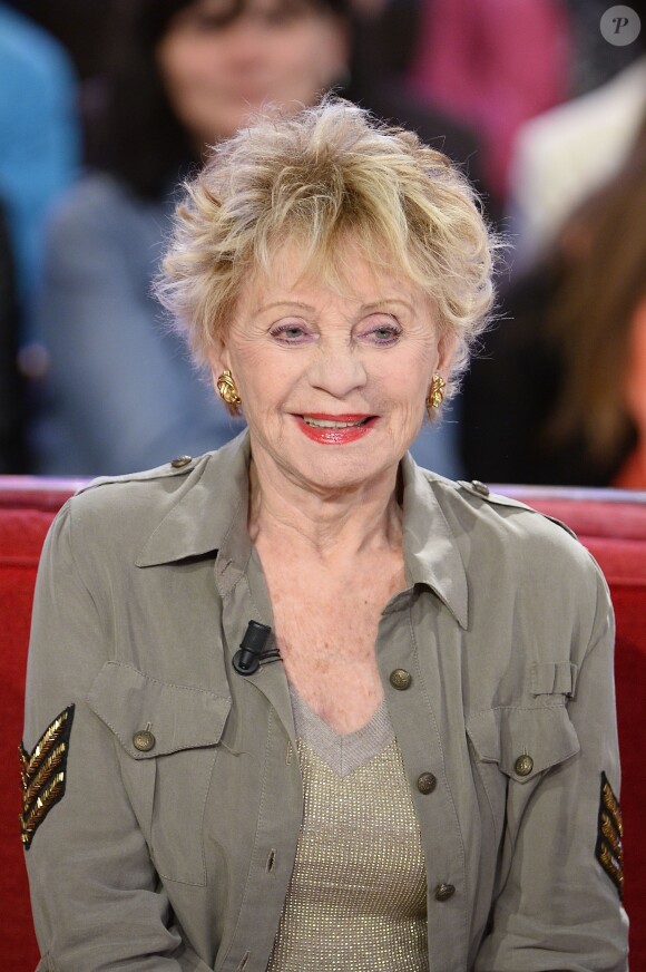 Annie Cordy - Enregistrement de l'émission "Vivement Dimanche" à Paris le 16 décembre 2014. L'émission sera diffusée le 04 Janvier 2015.16/12/2014 - Paris
