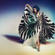  La rappeuse Nicki Minaj, photographi&eacute;e par Francesco Carrozzini pour la campagne printemps-&eacute;t&eacute; 2015 de Roberto Cavalli. 