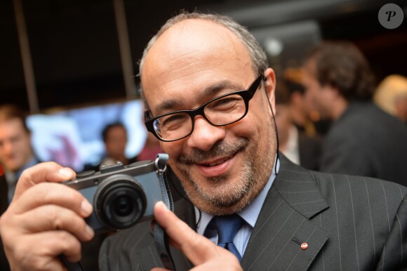 Alfred Schopf ( PDG, Leica Camera AG) - Inauguration du Concept Store Leica à Paris, rue Faubourg Saint-Honoré le 18 décembre 2014