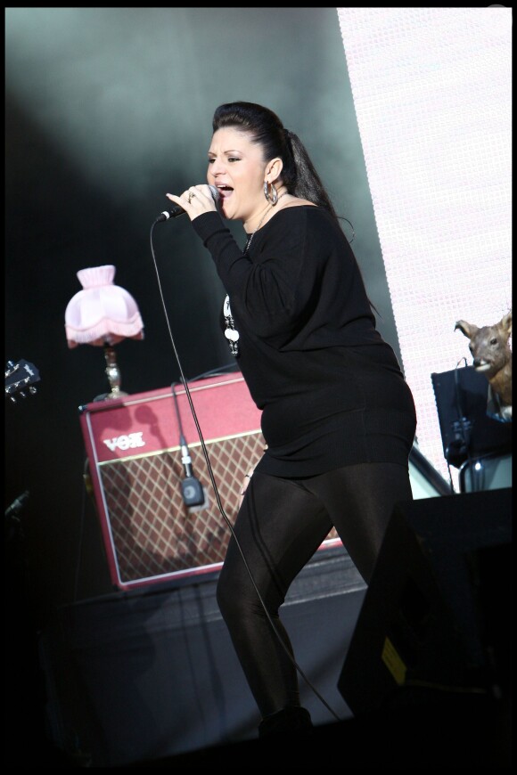 Cindy Sander au festival Muzik'elles de Meaux en 2009.
