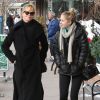 Melanie Griffith et sa fille Stella Banderas font du shopping à Aspen, le 23 décembre 2014