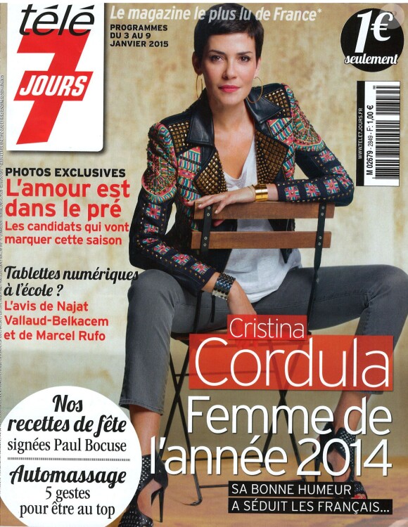 Magazine Télé 7 Jours du 3 au 9 janvier 2015.