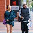 Nikki Reed et son compagnon Ian Somerhalder se rendent à leur cours de yoga à Studio City, le 30 décembre 2014.