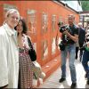 Francis Huster et Cristiana Reali à Paris, le 3 juin 2006.