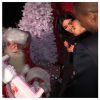 Kim Kardashian, Kanye West et North : Noël en famille pour les West