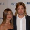 Jennifer Aniston et Brad Pitt lors d'une soirée de charité le 6 août 2003 à Los Angeles