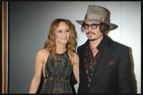 Vanessa Paradis et Johnny Depp à Cannes, le 18 mai 2010. 