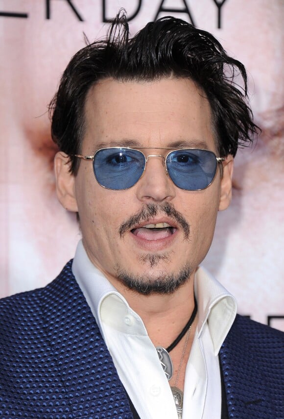 Johnny Depp à Los Angeles le 10 avril 2014.