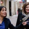 Valerie Trierweiler et Saida Jawad à Bordeaux, le 15 novembre 2014.