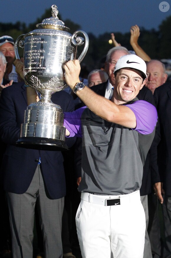 Rory McIlroy, lors de sa victoire au PGA Championship au Valhalla Country Club le 10 août 2014 à Louisville