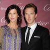 Benedict Cumberbatch et sa fiancée Sophie Hunter lors de la 26e soirée annuelle des "Palm Springs International Film Festival Awards" à Palm Springs, le 3 janvier 2015.