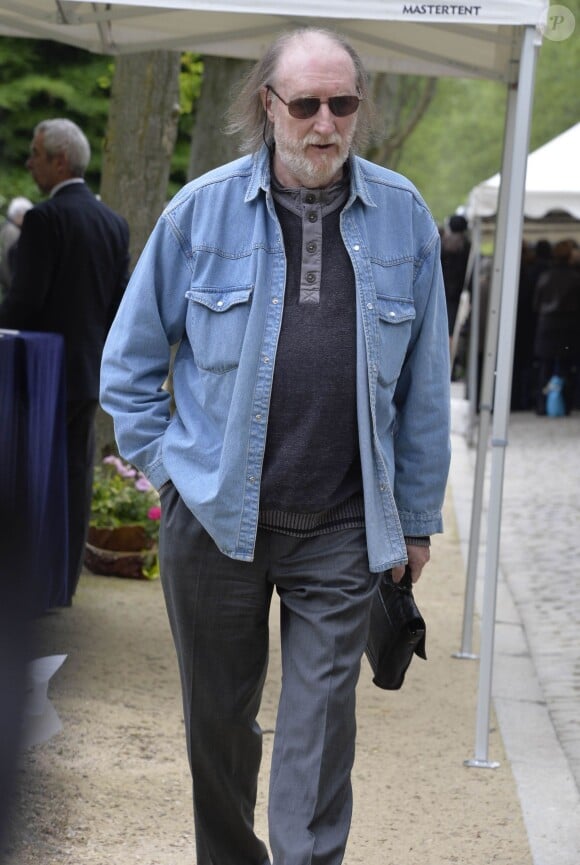François Corbier - Obsèques de Georges Moustaki au Père-Lachaise à Paris. Le 27 mai 2013.