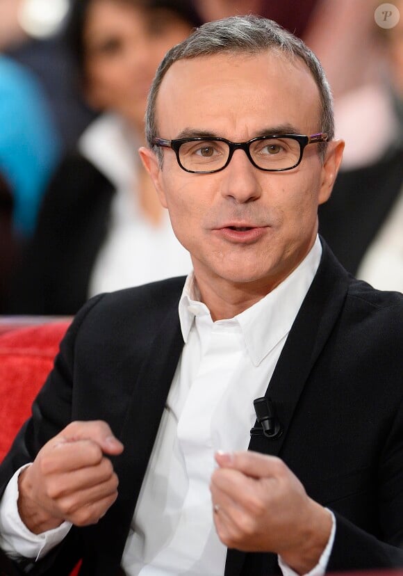 Philippe Besson - Enregistrement de l'émission Vivement Dimanche à Paris, le 7 janvier 2015. L'émission sera diffusée le 11 janvier 2015.