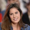 Fanny Leeb - Enregistrement de l'émission Vivement Dimanche à Paris, le 7 janvier 2015. L'émission sera diffusée le 11 janvier 2015.