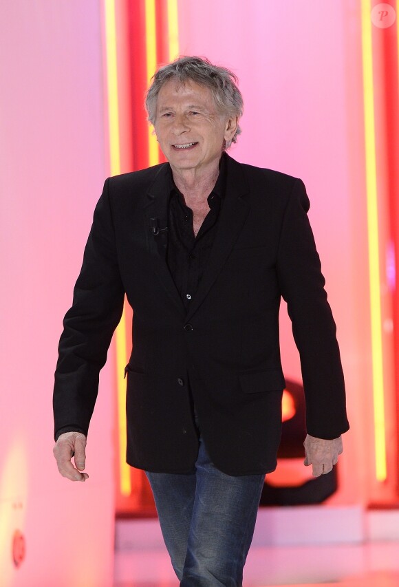 Roman Polanski - Enregistrement de l'émission Vivement Dimanche à Paris, le 7 janvier 2015. L'émission sera diffusée le 11 janvier 2015.