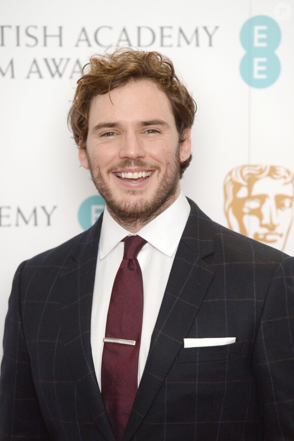 Sam Claflin lors des nominations aux BAFTA Film Awards à Londres le 9 janvier 2015.