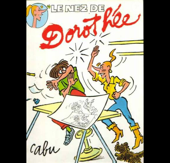 Le Nez de Dorothée, bande dessinée signée Cabu.