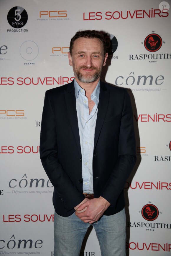 Jean-Paul Rouve à la soirée du film Les Souvenirs à la boîte de nuit Le Raspoutine à Paris. Le 12 janvier 2015.